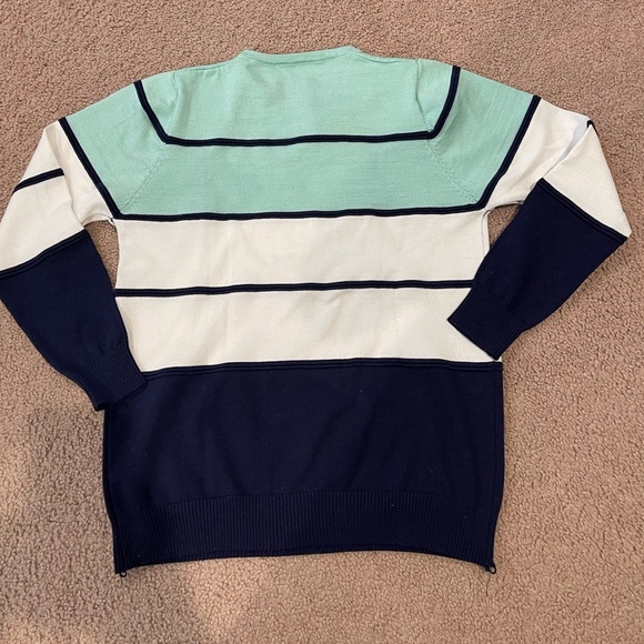 Korean Fashion Y2K knitted V-neck sweatshirt  Playboy Logo - Picture 7 of 7